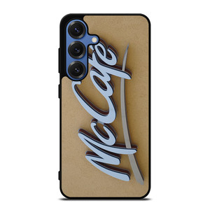 MCCAFE EMBLEM Samsung Galaxy S25 Case Cover MCCAFE EMBLEM Samsung Galaxy S25 Case Cover