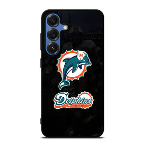 MIAMI DOLPHINS NFL ICON 1 Samsung Galaxy S25 Case Cover