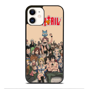 FAIRY TAIL ANIME CHARACTER iPhone 12 Case Cover FAIRY TAIL ANIME CHARACTER iPhone 12 Case Cover