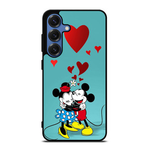 MICKEY AND MINNIE MOUSE HUG Samsung Galaxy S25 Case Cover