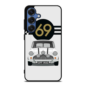 MINI COOPER WHITE 69 Samsung Galaxy S25 Case Cover