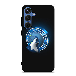 MINNESOTA TIMBERWOLVES 3D LOGO Samsung Galaxy S25 Case Cover MINNESOTA TIMBERWOLVES 3D LOGO Samsung Galaxy S25 Case Cover