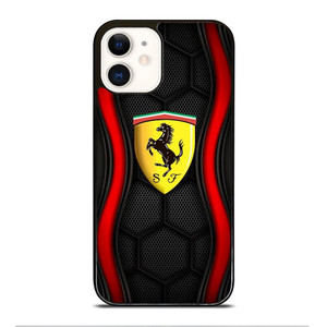 FERRARI HEXAGON iPhone 12 Case Cover