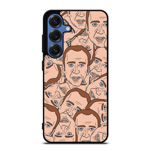 NICOLAS CAGE COLLAGE Samsung Galaxy S25 Case Cover