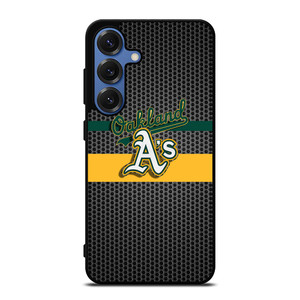 OAKLAND ATHLETICS METAL LOGO Samsung Galaxy S25 Case Cover