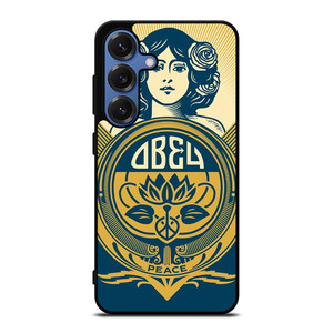 OBEY PEACE Samsung Galaxy S25 Case Cover OBEY PEACE Samsung Galaxy S25 Case Cover