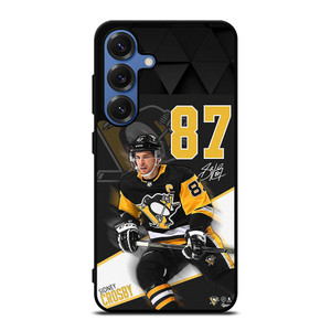 PITTSBURGH PENGUINS SIDNEY CROSBY 87 Samsung Galaxy S25 Case Cover