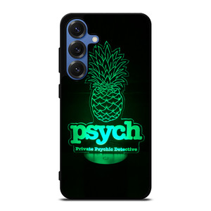 PSYCH PINEAPPLE LIGHT Samsung Galaxy S25 Case Cover