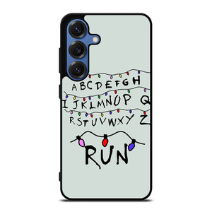 RUN STRANGER LIGHTS Samsung Galaxy S25 Case Cover RUN STRANGER LIGHTS Samsung Galaxy S25 Case Cover