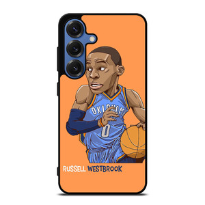 RUSSELL WESTBROOK CARTOON Samsung Galaxy S25 Case Cover RUSSELL WESTBROOK CARTOON Samsung Galaxy S25 Case Cover