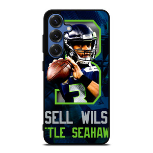 RUSSELL WILSON 3 SEATTLE SEAHAWKS Samsung Galaxy S25 Case Cover