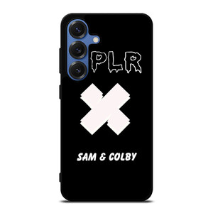 SAM AND COLBY XPLR X LOGO Samsung Galaxy S25 Case Cover