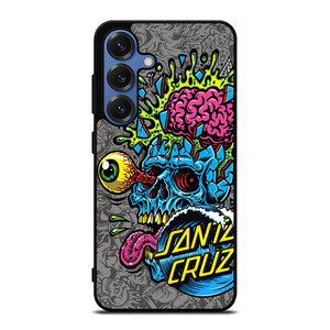 SANTA CRUZ SKATEBOARDS SKULL Samsung Galaxy S25 Case Cover SANTA CRUZ SKATEBOARDS SKULL Samsung Galaxy S25 Case Cover