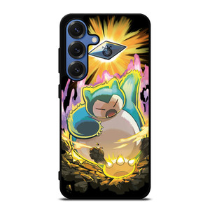 SNORLAX POKEMON ART Samsung Galaxy S25 Case Cover
