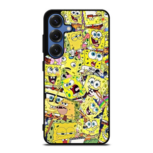SPONGEBOB COLLAGE Samsung Galaxy S25 Case Cover SPONGEBOB COLLAGE Samsung Galaxy S25 Case Cover
