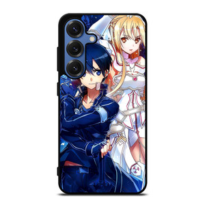 SWORD ART ONLINE KIRITO AND ASUNA 3 Samsung Galaxy S25 Case Cover