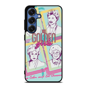 THE GOLDEN GIRLS CARTOON Samsung Galaxy S25 Case Cover THE GOLDEN GIRLS CARTOON Samsung Galaxy S25 Case Cover
