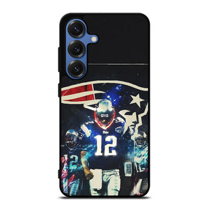 TOM BRADY 12 PATRIOTS Samsung Galaxy S25 Case Cover