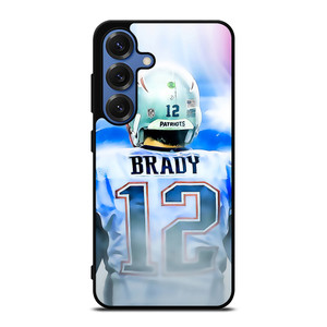 TOM BRADY 12 Samsung Galaxy S25 Case Cover