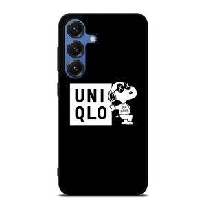 UNIQLO SNOOPY LOGO Samsung Galaxy S25 Case Cover UNIQLO SNOOPY LOGO Samsung Galaxy S25 Case Cover