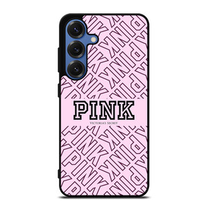 VICTORIA'S SECRET PINK LOGO PATTERN Samsung Galaxy S25 Case Cover