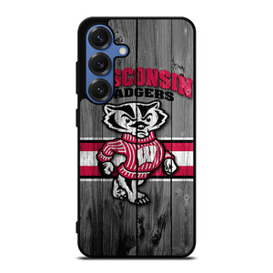 WISCONSIN BADGERS LOGO Samsung Galaxy S25 Case Cover