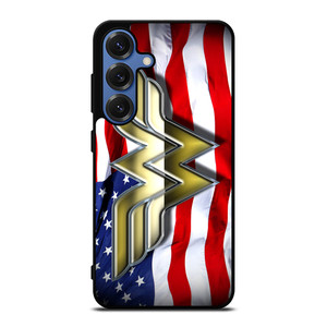 WONDER WOMAN AMERICAN Samsung Galaxy S25 Case Cover
