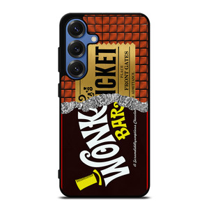 WONKA BAR GOLDEN TICKET Samsung Galaxy S25 Case Cover WONKA BAR GOLDEN TICKET Samsung Galaxy S25 Case Cover
