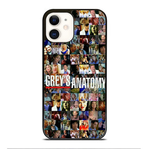 GREY'S ANATOMY COLLAGE iPhone 12 Case Cover GREY'S ANATOMY COLLAGE iPhone 12 Case Cover