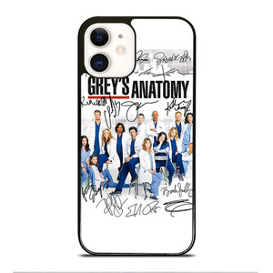 GREY'S ANATOMY SIGNATURE iPhone 12 Case Cover GREY'S ANATOMY SIGNATURE iPhone 12 Case Cover