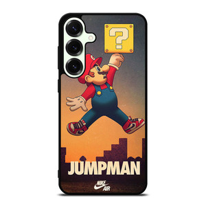 AIR JORDAN X MARIO BROS Samsung Galaxy S25 Plus Case Cover AIR JORDAN X MARIO BROS Samsung Galaxy S25 Plus Case Cover