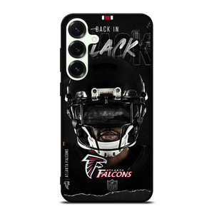ATLANTA FALCONS BLACK Samsung Galaxy S25 Plus Case Cover ATLANTA FALCONS BLACK Samsung Galaxy S25 Plus Case Cover