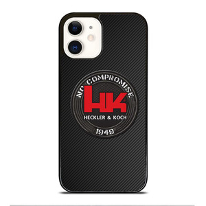 HECKLER AND KOCH OLD LOGO iPhone 12 Case Cover HECKLER AND KOCH OLD LOGO iPhone 12 Case Cover