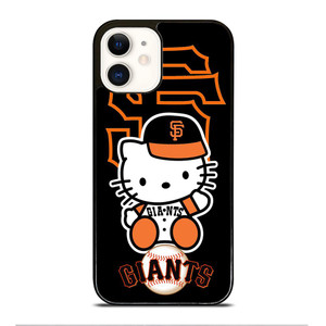 HELLO KITTY SAN FRANCISCO GIANTS iPhone 12 Case Cover HELLO KITTY SAN FRANCISCO GIANTS iPhone 12 Case Cover
