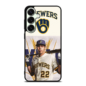 CHRISTIAN YELICH MILWAUKEE BREWERS 1 Samsung Galaxy S25 Plus Case Cover CHRISTIAN YELICH MILWAUKEE BREWERS 1 Samsung Galaxy S25 Plus Case Cover