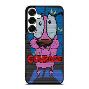 COURAGE THE COWARDLY DOG SCARED Samsung Galaxy S25 Plus Case Cover