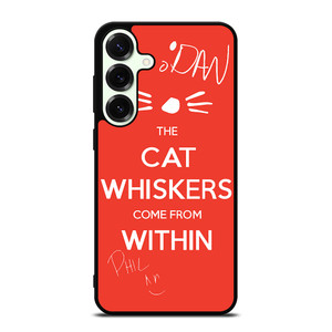 DAN AND PHIL THE WHISKERS 1 Samsung Galaxy S25 Plus Case Cover DAN AND PHIL THE WHISKERS 1 Samsung Galaxy S25 Plus Case Cover