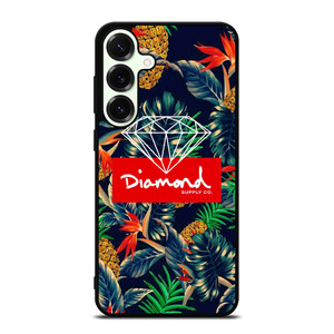 DIAMOND SUPPLY CO FLORAL LOGO Samsung Galaxy S25 Plus Case Cover DIAMOND SUPPLY CO FLORAL LOGO Samsung Galaxy S25 Plus Case Cover