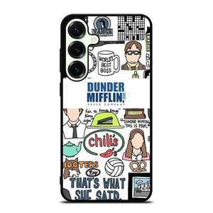 DUNDER MIFFLIN COLLAGE Samsung Galaxy S25 Plus Case Cover DUNDER MIFFLIN COLLAGE Samsung Galaxy S25 Plus Case Cover