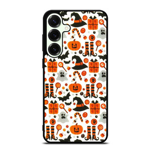 HALLOWEEN WITCH PUMPKIN PATTERN Samsung Galaxy S25 Plus Case Cover
