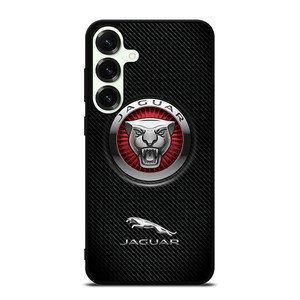 JAGUAR CARBON LOGO 3 Samsung Galaxy S25 Plus Case Cover JAGUAR CARBON LOGO 3 Samsung Galaxy S25 Plus Case Cover