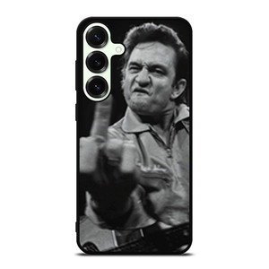 JOHNNY CASH MIDDLE FINGER Samsung Galaxy S25 Plus Case Cover