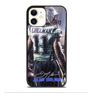 JULIAN EDELMAN PATRIOTS SIGNATURE iPhone 12 Case Cover JULIAN EDELMAN PATRIOTS SIGNATURE iPhone 12 Case Cover