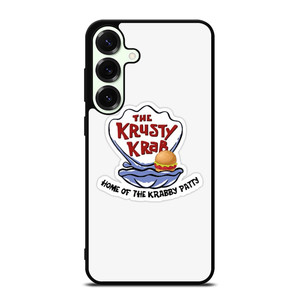 KRUSTY KRAB SPONGEBOB LOGO Samsung Galaxy S25 Plus Case Cover