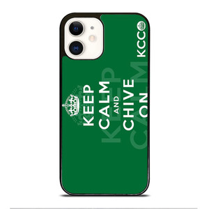 KEEP CALM AND CHIVE ON 2 iPhone 12 Case Cover KEEP CALM AND CHIVE ON 2 iPhone 12 Case Cover