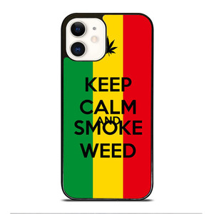 KEEP CALM AND SMOKE WEED 2 iPhone 12 Case Cover