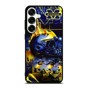 MICHIGAN WOLVERINES FOOTBALL Samsung Galaxy S25 Plus Case Cover MICHIGAN WOLVERINES FOOTBALL Samsung Galaxy S25 Plus Case Cover