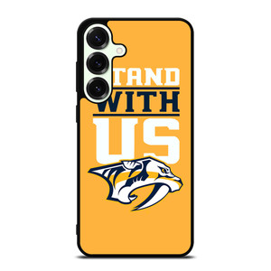 NASHVILLE PREDATORS STAND WITH US Samsung Galaxy S25 Plus Case Cover