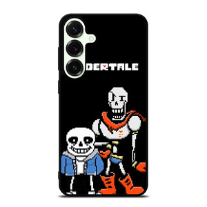PAPYRUS AND SANS UNDERTALE 8BIT Samsung Galaxy S25 Plus Case Cover