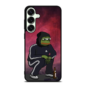 PEPE THE SMUG SAD Samsung Galaxy S25 Plus Case Cover PEPE THE SMUG SAD Samsung Galaxy S25 Plus Case Cover